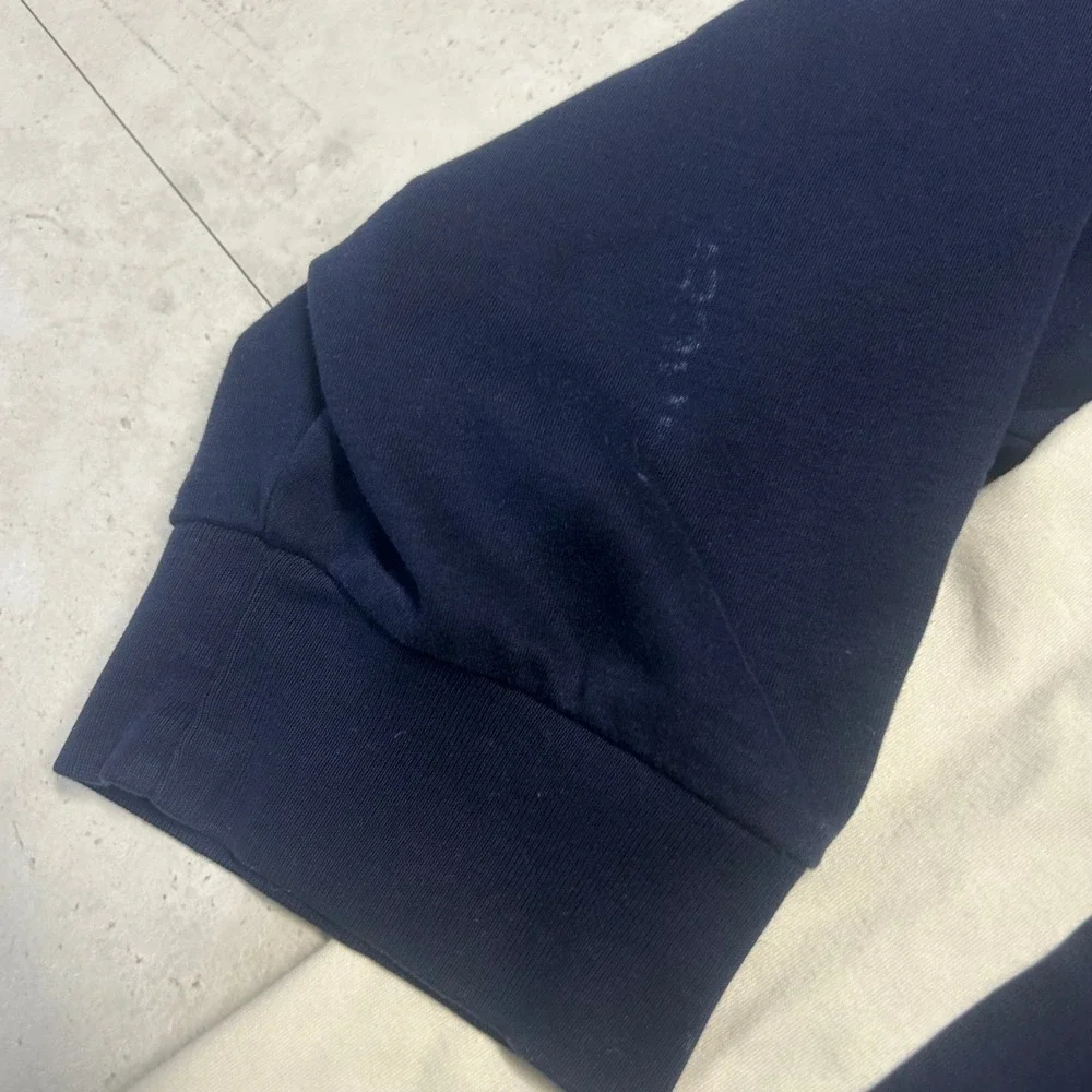Polo Ralph Lauren Quarter Zip Navy Blue Mens 3XLT Pima Soft Touch Pullover Sport